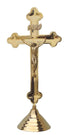 Brass Jesus On Cross 0.48Kg